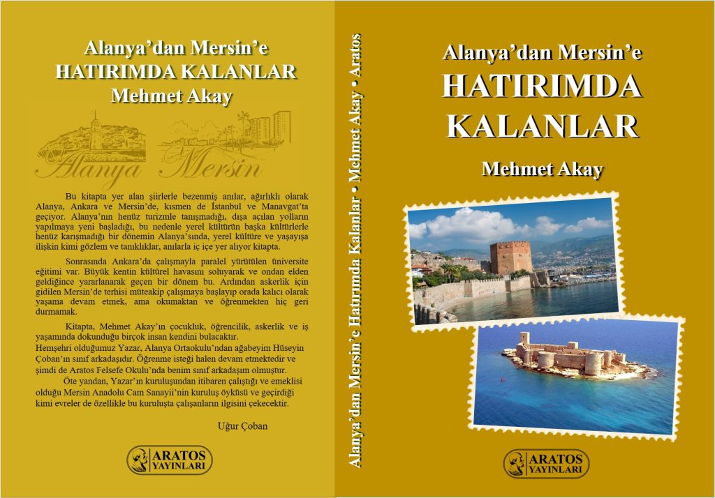 alanya'dan mersin'e kitap kapak orjinal